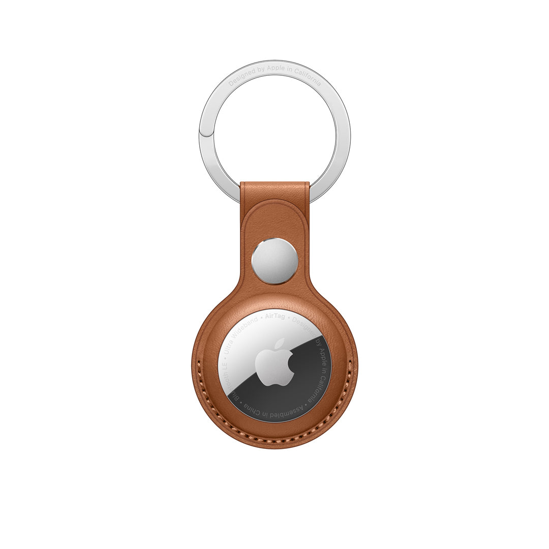 Apple Leather Key Ring